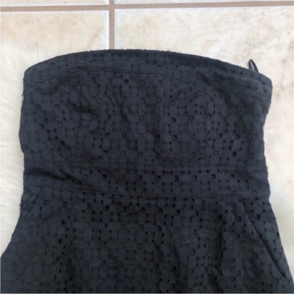 New York & Company Strapless Eyelet Dress - Picture 2 of 9